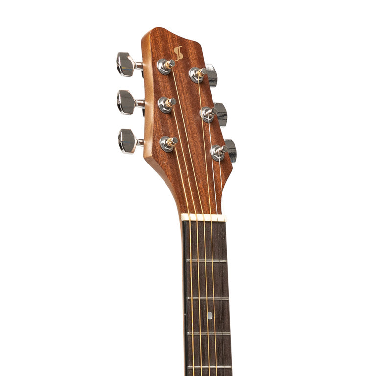 Guitarra Acustica Travel Stagg SA25 Dreadnought Sapeli_05
