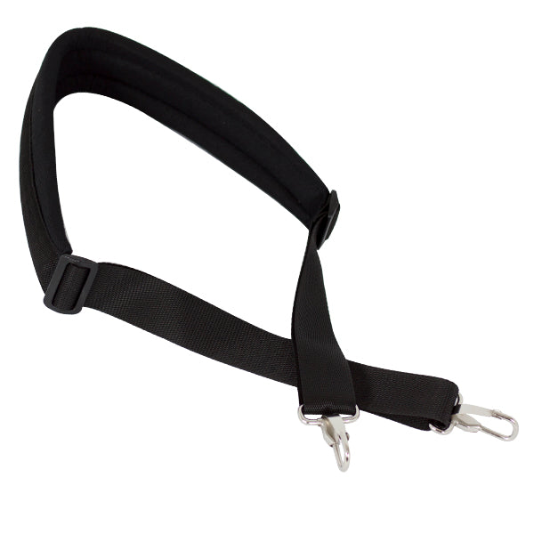 Bandolera Bombo Ortola Ref. 710 Acolchada Mosqueton Fijo Blanco