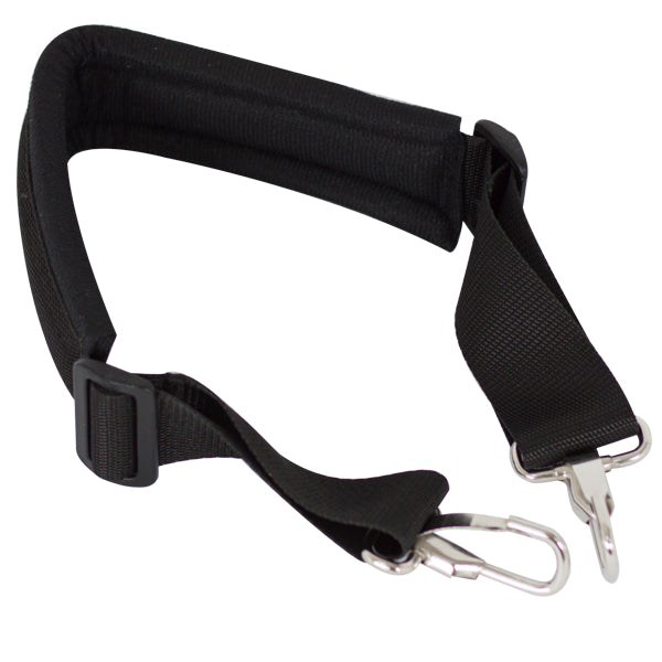 Bandolera Bombo Ortola Ref. 710 Acolchada Cintura Niño Mosqueton Fijo Negro