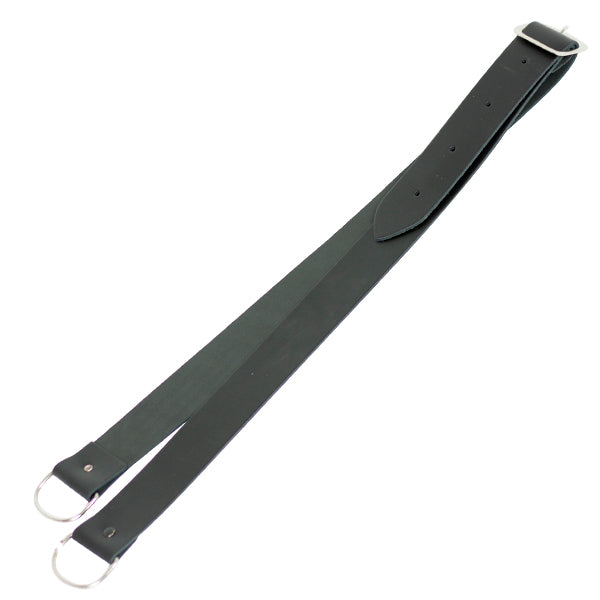 Correa Tamboril Vasco Ortola Ref. 677 Piel Negro