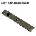 Lamina Carrillon Alto Samba Si 1a Octava 3656SM
