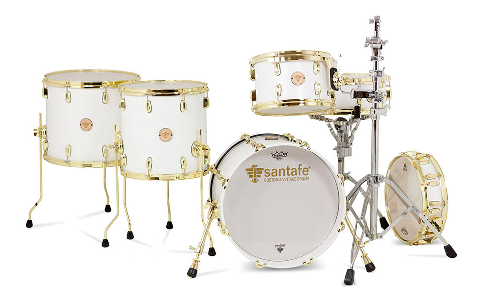Set Bateria Santafe Blanco Opaco