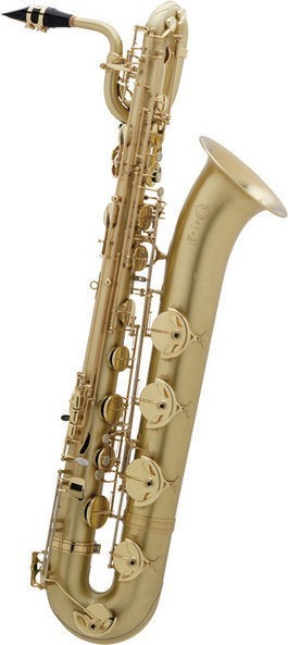 Selmer Jubilee SA80 II Baritone Saxophone Matte Gold Brass Keys