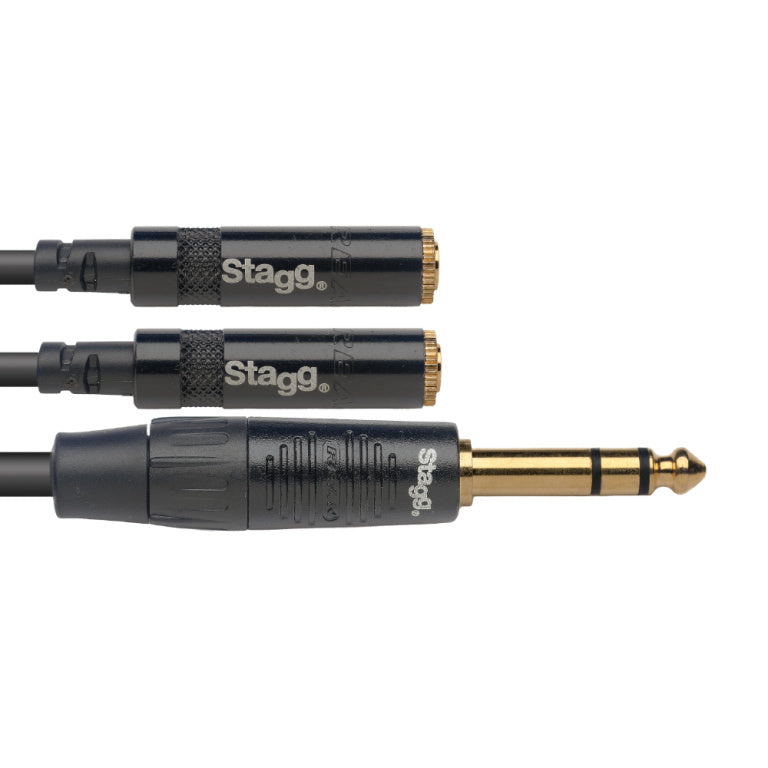 Cable Adaptador Stagg Mini Jack 10cm N-Series NYA010/PS2MJSR