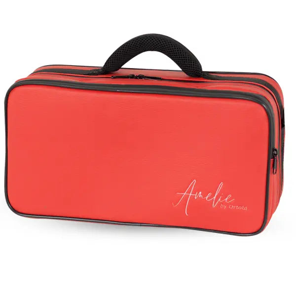 Estuche Clarinete Mib Amelie Ortola Ref. 198Brg Mochila Rojo