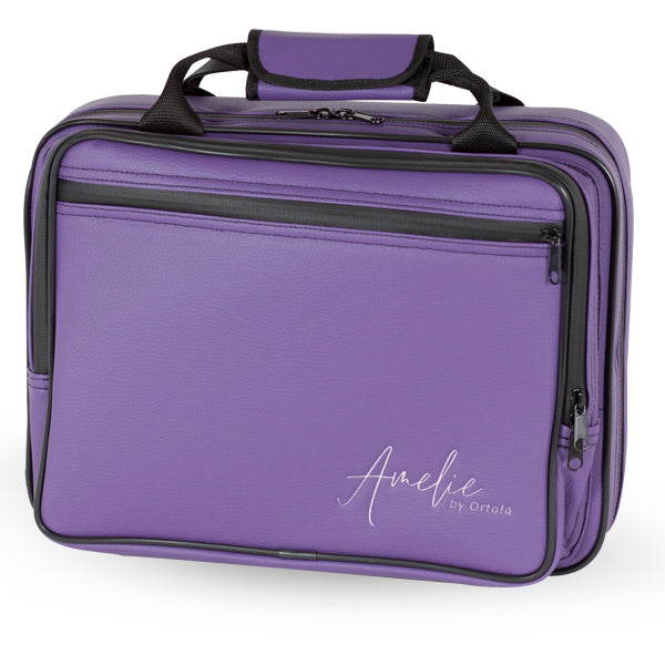 Estuche Clarinete Sib Amelie Ortola Ref. 186Brg Partitura Morado