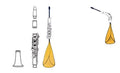 Reka Clarinet/Saxophone Mouthpiece Cleaning Set