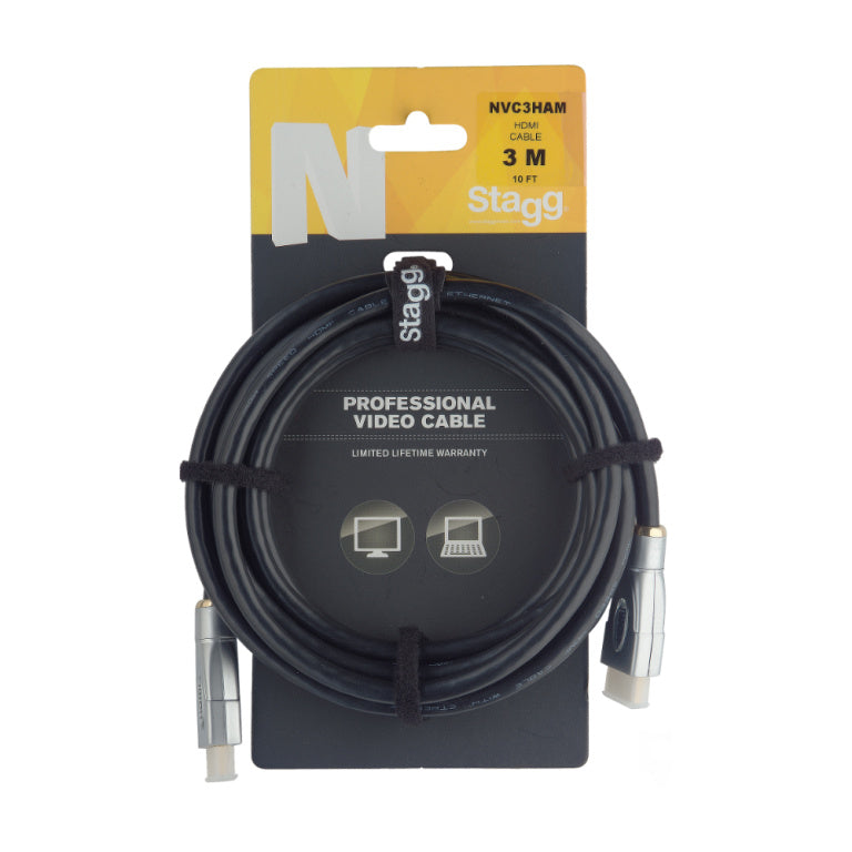 Cable Audio Stagg 3m N-Series NVC3HAM