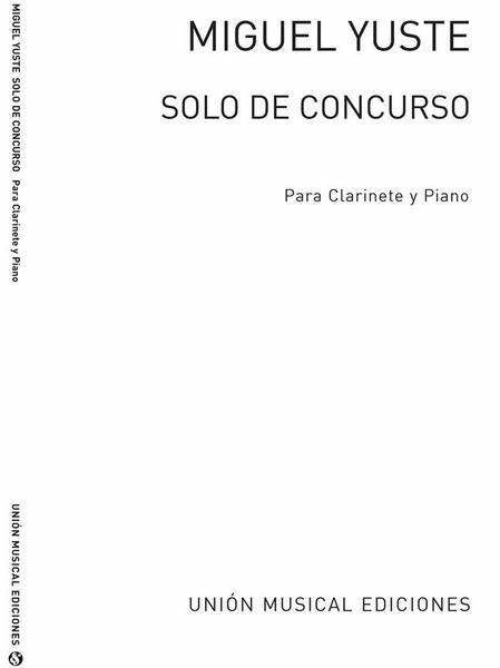 Solo de Concurso. Yuste, M.