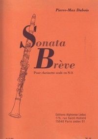 Short Sonata. Dubois, P.M.