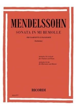 Sonata in E-flat major. Mendelssohn, F.