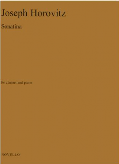 Sonatina for Clarinet and Piano. Horovitz, J.