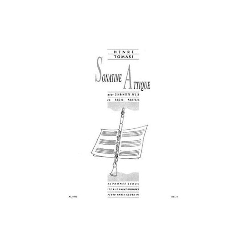 Sonatine Attique. Tomasi, H.