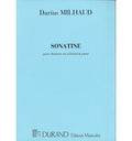 Sonatina for Clarinet in B-flat and Piano. Milhaud, D.