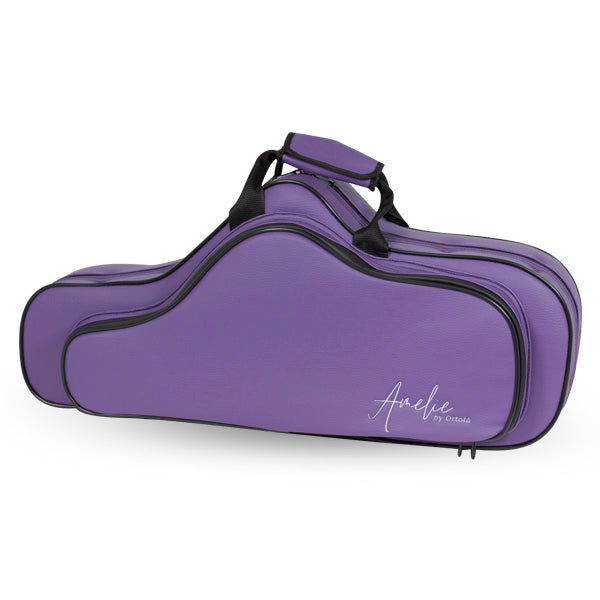 Estuche Saxo Alto Amelie Ortola Ref. 113Brg Forma Morado
