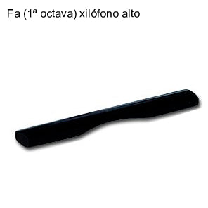 Lamina Xilofono Alto Samba Fa 1a Octava 3695SM