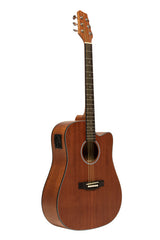 Guitarra Electroacustica Stagg SA25 DCE Dreadnought Cutaway Sapeli
