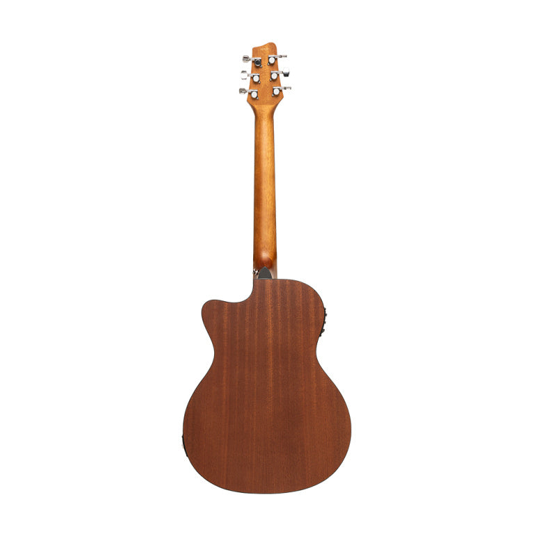 Guitarra Electroacustica Stagg Auditorium Cutaway Caoba - vista 3