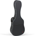 Estuche Guitarra Clasica Estrecha Styrofoam Ortola Ref. RB616 sin Logo Negro/gris