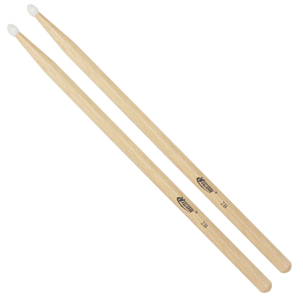 Baqueta Bateria Vigor Roble 2B Punta Nylon 16mm Ref. VG-2BN