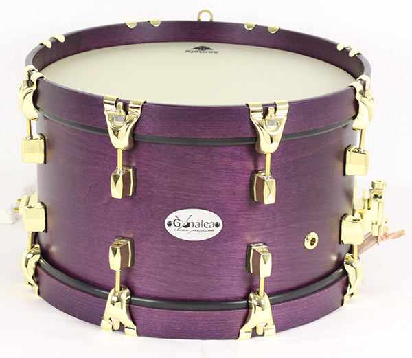 Redoblante Magest Quad+Oro+Arill -RD Gonalca 35x22 cm Morado/oscuro Ref. 04900