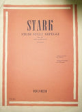 Studi sugli Arpeggi Op.39. Per Clarinetto Stark, R., Tirincanti, G.