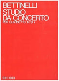 Studio da Concerto per Clarinetto in Sib. Bettinelli, B.