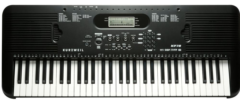 Kurzweil KP70 Digital Keyboard (61 Keys)