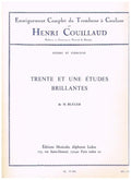 31 Etudes Brillantes para Trombon Bleger, M./Couillaud. H.