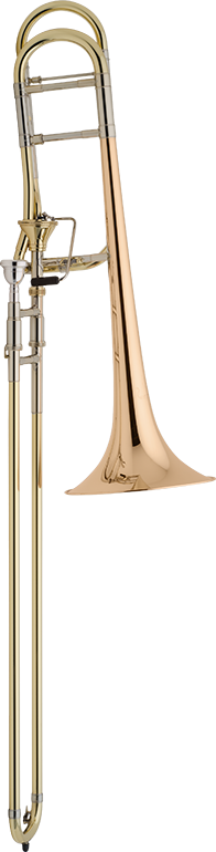 Trombon Tenor Sib/Fa Bach 42AFG Goldmessing