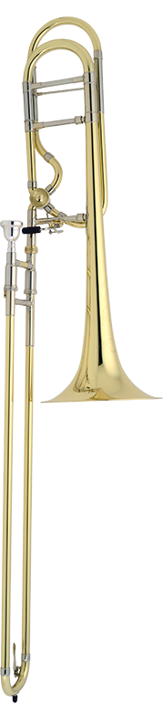Trombon Tenor Sib/Fa Bach A47BO Artisan Lacado