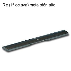 Lamina Metalofono Alto Samba Re 1a Octava 3759SM