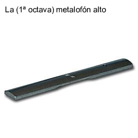 Lamina Metalofono Alto Samba La 1a Octava 3764SM