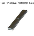 Lamina Metalofono Bajo Samba Sol 1a Octava 3785SM