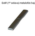 Lamina Metalofono Bajo Samba Sol Sostenido 1a Octava 3798SM