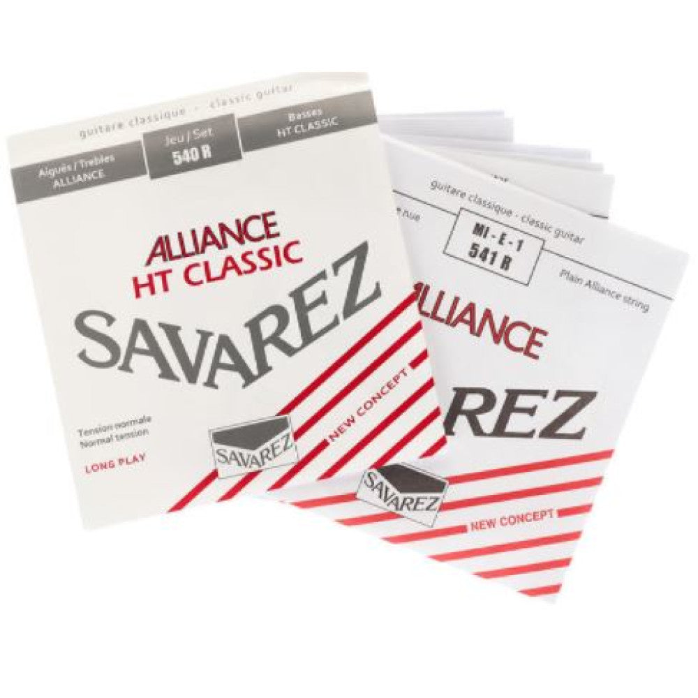 Juego Cuerdas Guitarra Clasica Savarez Alliance HT Classic Roja 540-R