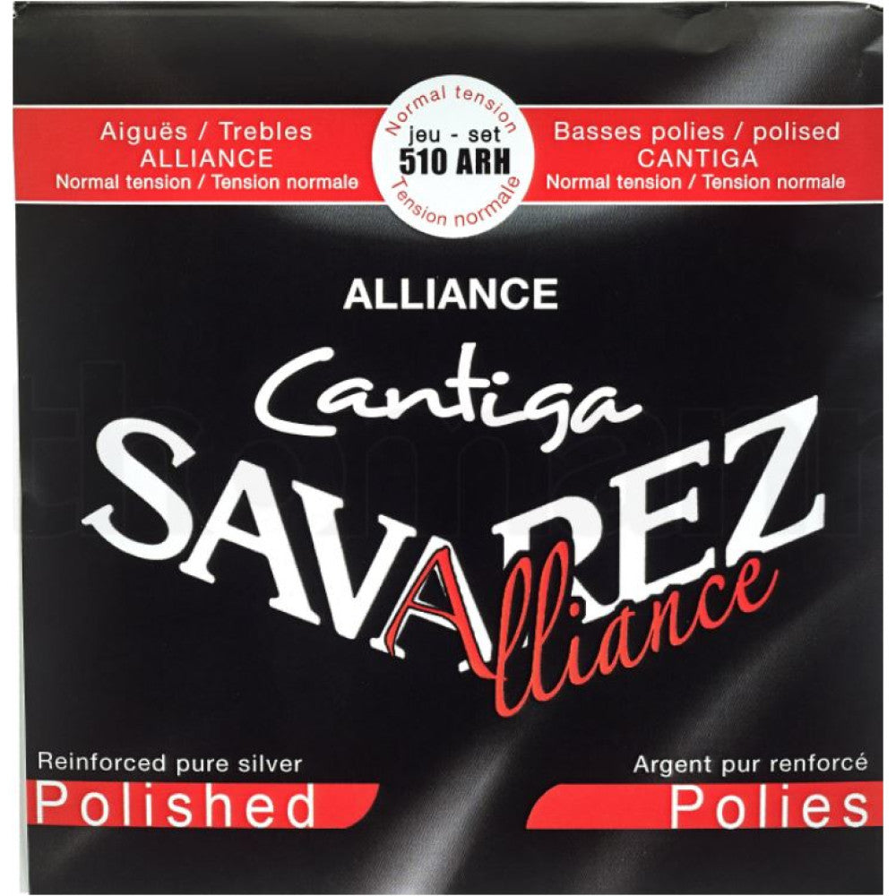 Juego Cuerdas Guitarra Clasica Savarez Alliance Cantiga Pulida Classic 510-ARH