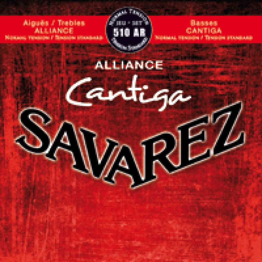 Juego Cuerdas Guitarra Clasica Savarez Alliance Cantiga Roja 510-AR