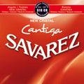 Juego Cuerdas Guitarra Clasica Savarez New Cristal Cantiga Roja 510-CR
