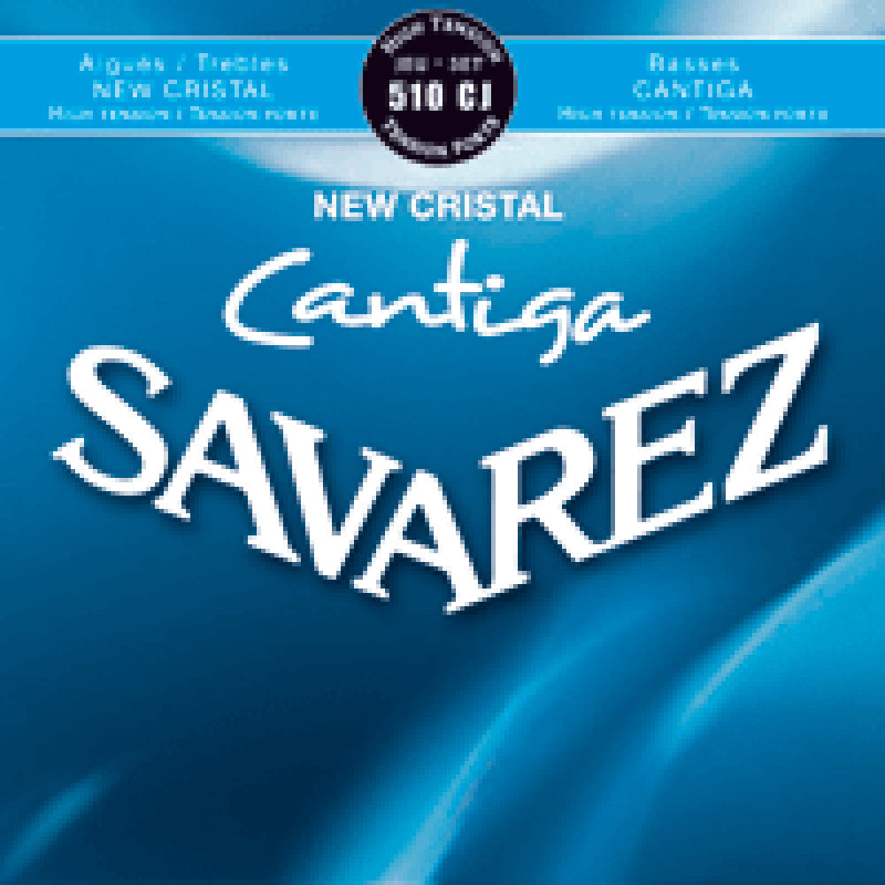 Juego Cuerdas Guitarra Clasica Savarez New Cristal Cantiga Azul 510-CJ