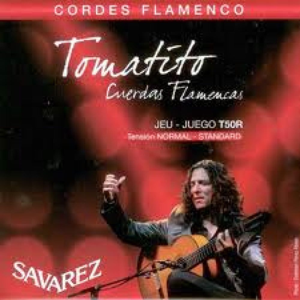Juego Cuerdas Guitarra Flamenca Savarez Tomatito T-50R Tension Normal