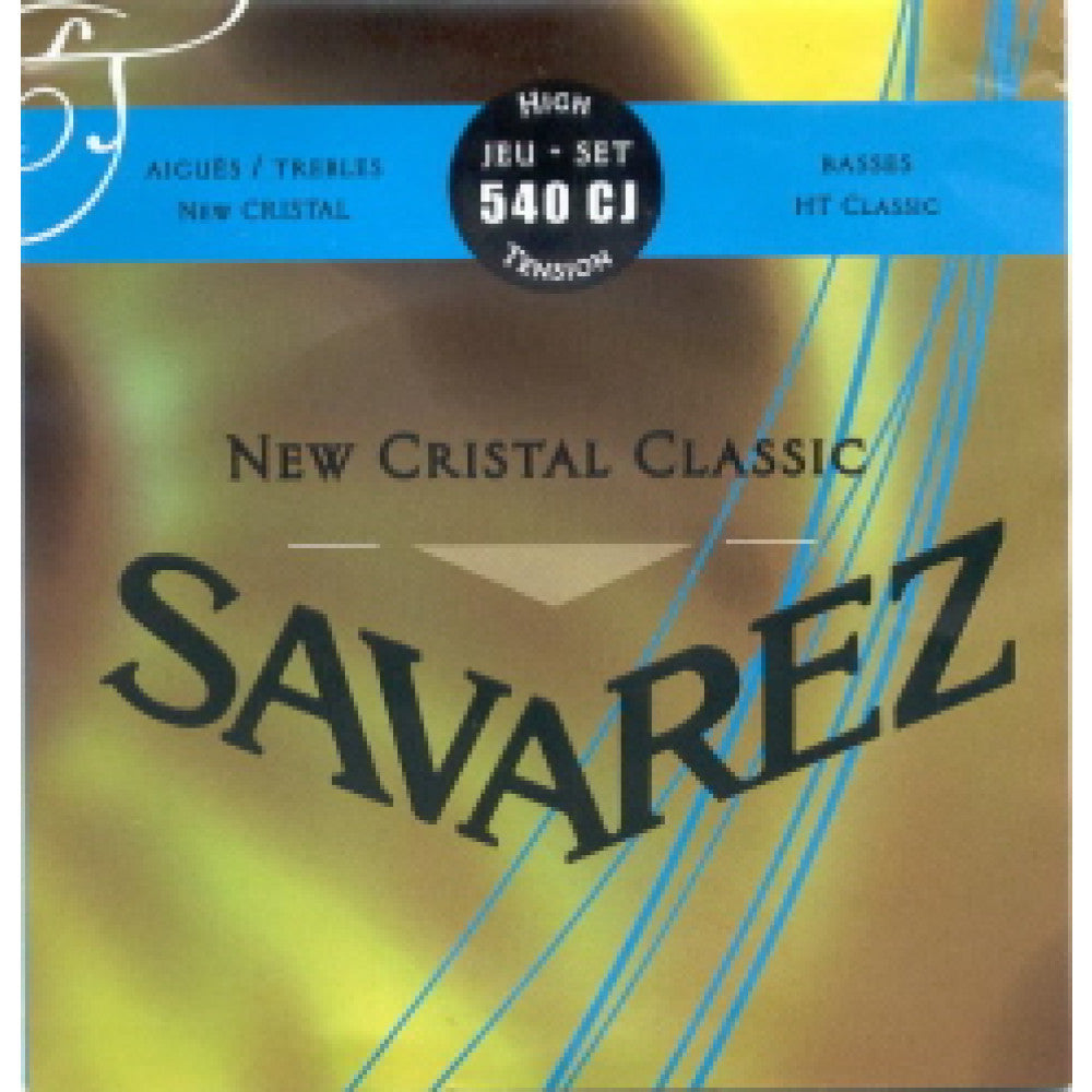 Juego Cuerdas Guitarra Clasica Savarez New Cristal Classic Azul 540-CJ