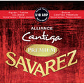 Juego Cuerdas Guitarra Clasica Savarez Alliance Cantiga Premium Roja Clasica 510-ARP