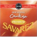 Juego Cuerdas Guitarra Clasica Savarez New Crystal Cantiga Premium Roja Clasica 510-CRP
