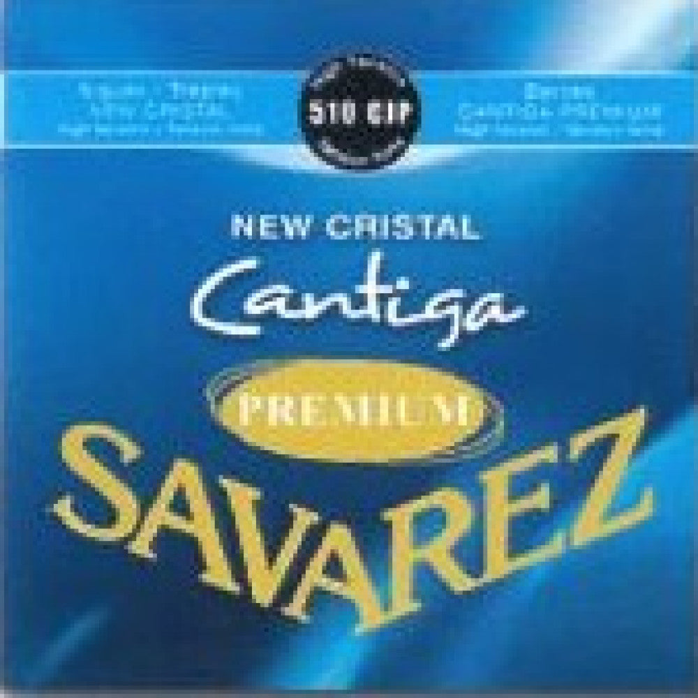 Juego Cuerdas Guitarra Clasica Savarez New Crystal Cantiga Premium Azul Clasica 510-CJP