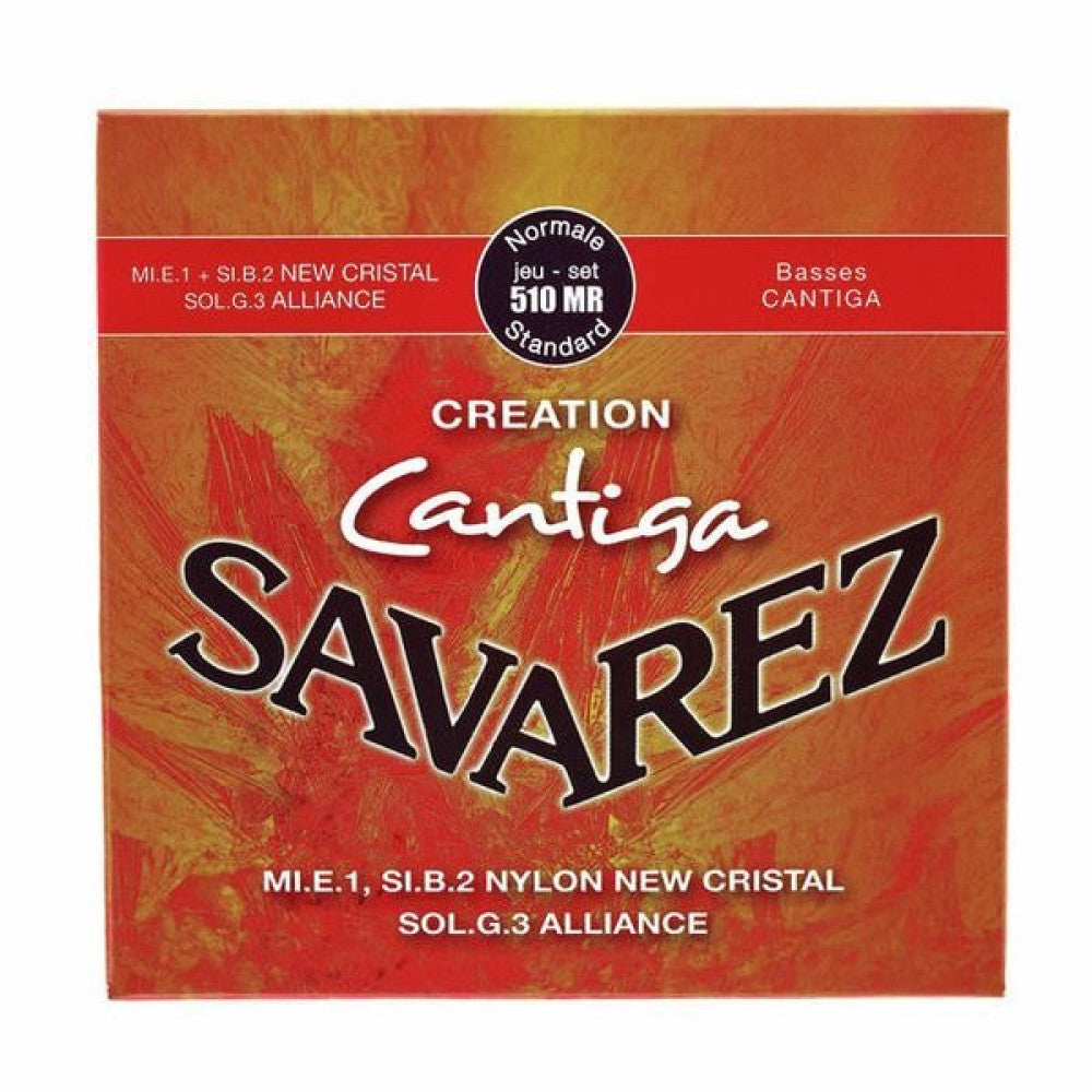 Juego Cuerdas Guitarra Clasica Savarez Creation Cantiga Roja Clasica 510-MR