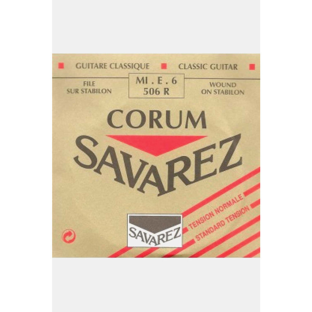Cuerda Guitarra Clasica Savarez 6a Corum Roja 506-R