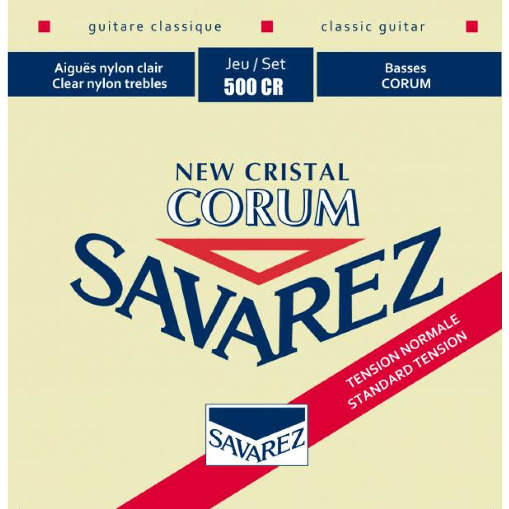 Juego Cuerdas Guitarra Clasica Savarez New Cristal Corum 500-CR