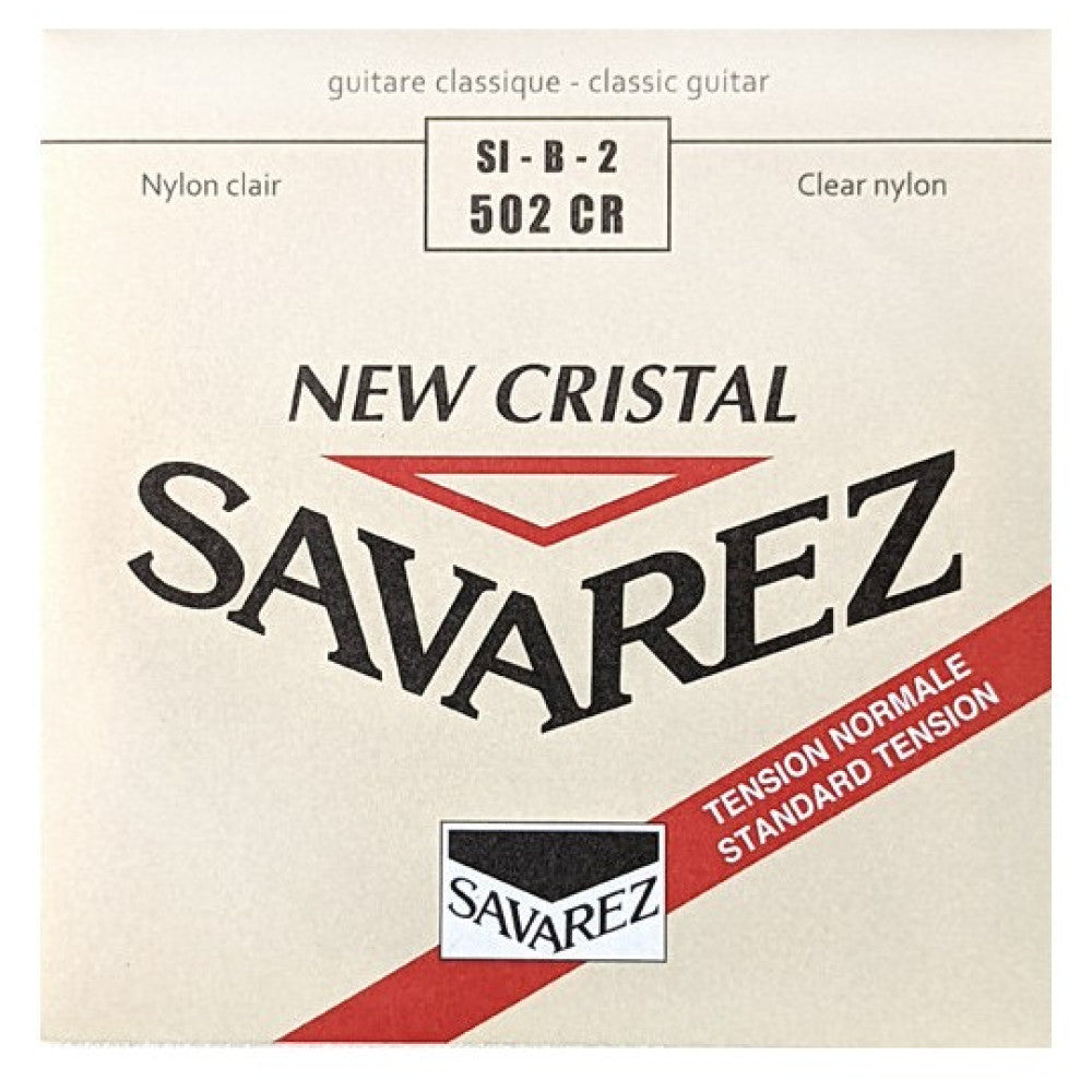 Cuerda Guitarra Clasica Savarez 2a New Cristal Roja 502-CR