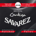 Juego Cuerdas Guitarra Clasica Savarez New Cristal Cantiga Roja 510-CRH